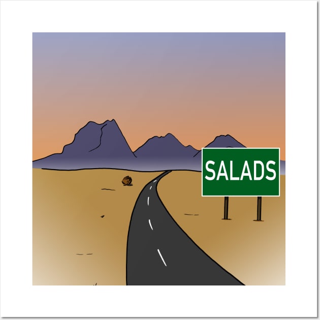 Salads Wall Art by Fortified_Amazement